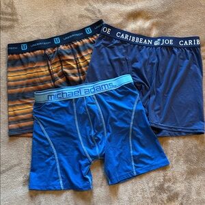 Men's Boxer Briefs Bundle of three